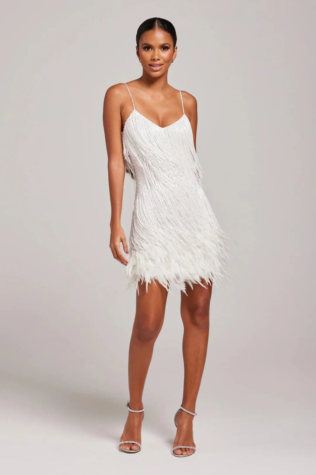 Women's Fringe Mini Dress - Cocktail Party Style