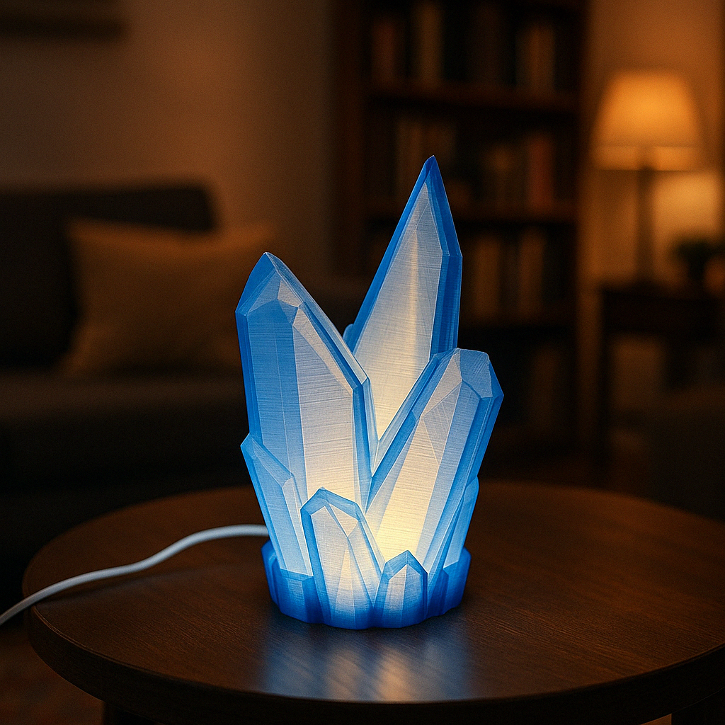 Crystal LED Lamp - Premium Quality