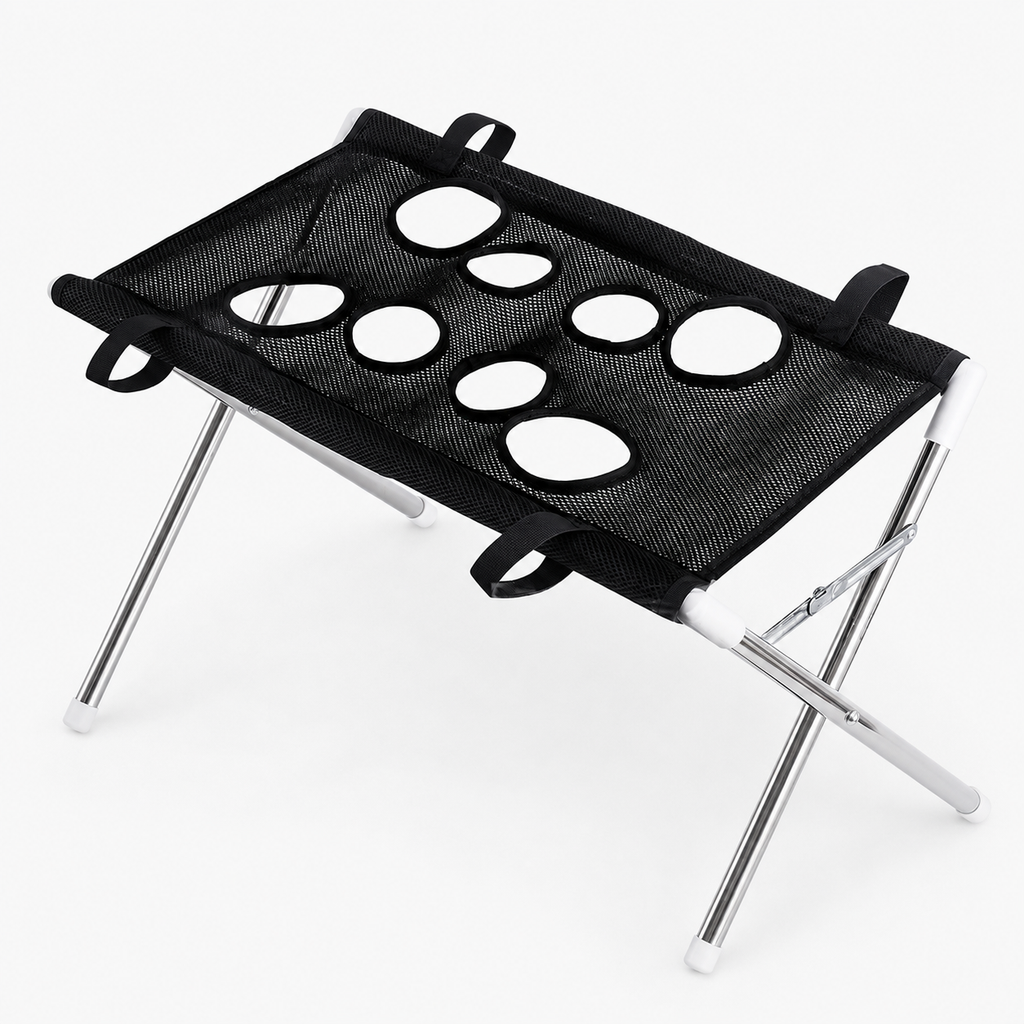 Dog Bath Platform – Elevated Non-Slip Stainless Steel