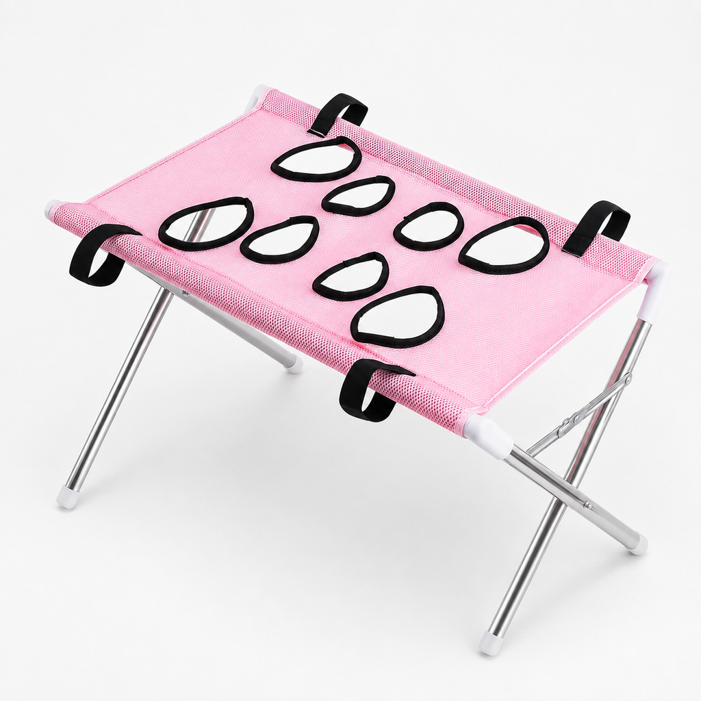 Dog Bath Platform – Elevated Non-Slip Stainless Steel