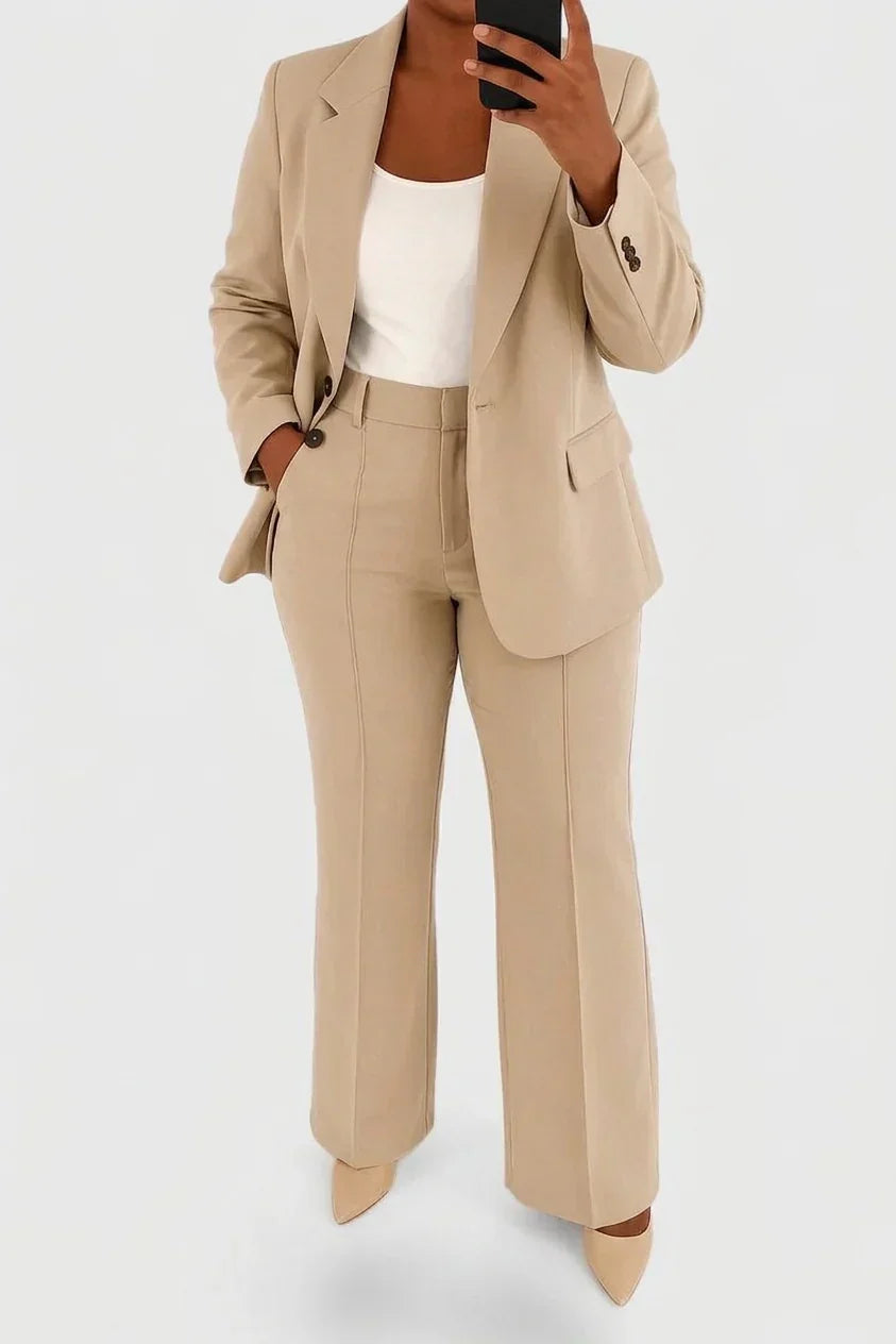 Women's Suits Two Piece Set - Coordinated Blazer and Trouser Co-ord