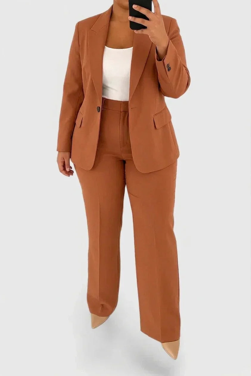 Women's Suits Two Piece Set - Coordinated Blazer and Trouser Co-ord