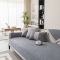 NATURWEFT – Non-Slip Cotton and Linen Sofa Cover for All Seasons