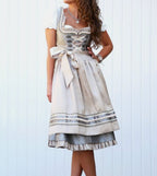 Clara | Women's Oktoberfest Dirndl Dress Traditional Dress with Apron 0