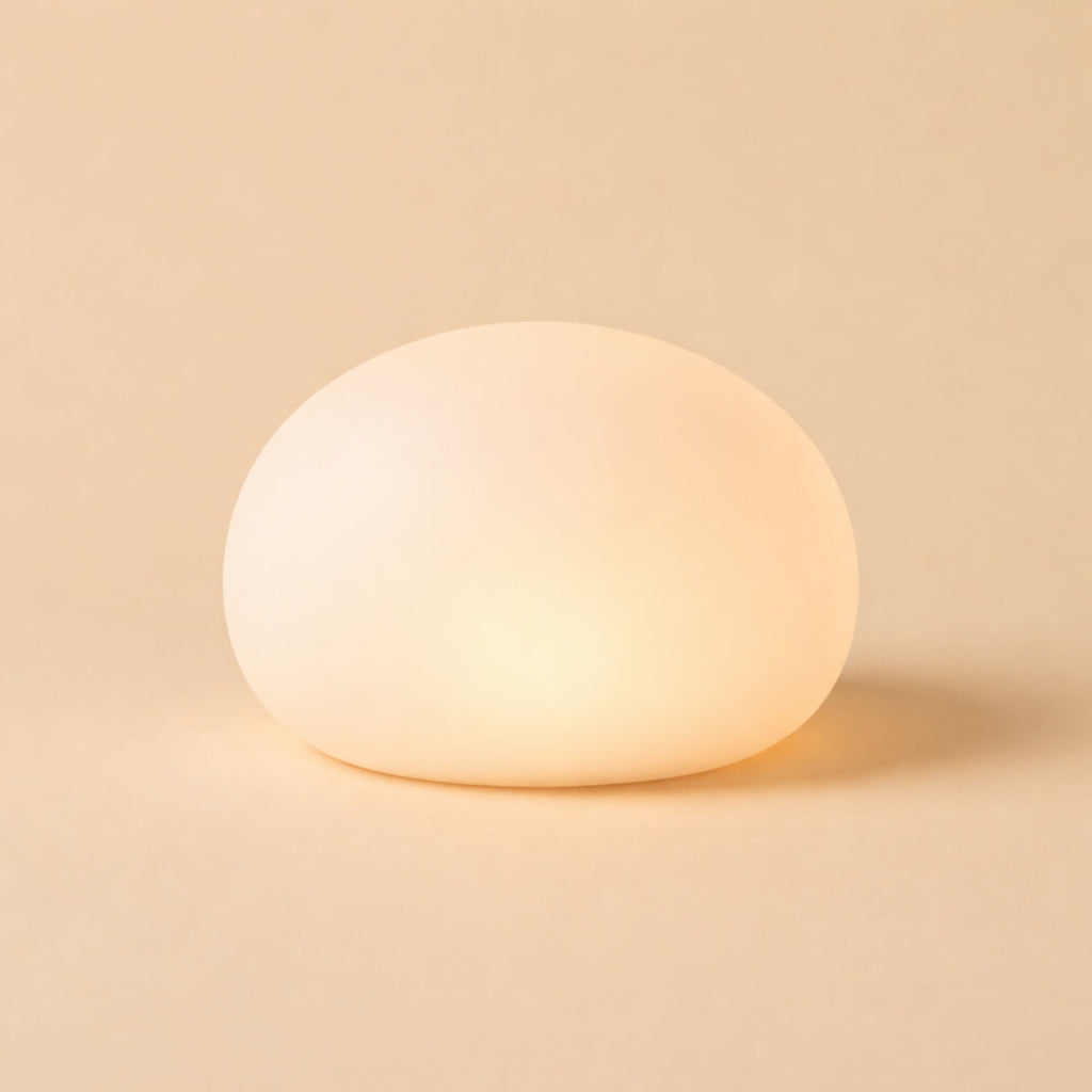 Jord Dark Brown Rechargeable Table Lamp | Wireless, Unique & Up to 100 Hours of Light