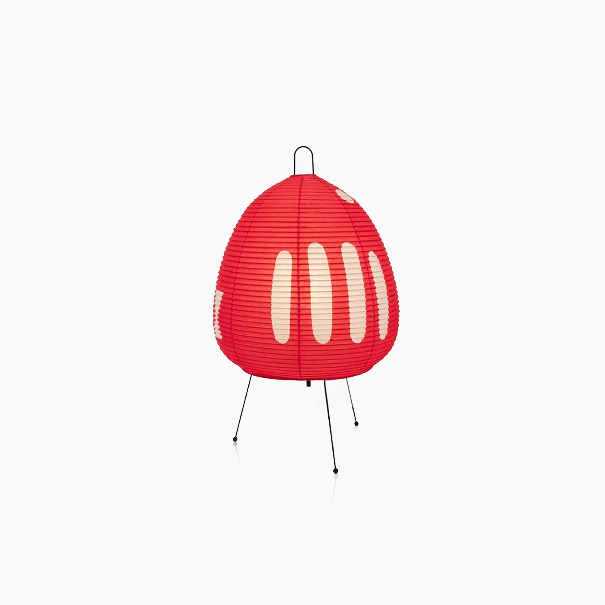 Yunari Haze | Colored Japandi Rice Paper Lamp in Wabi-Sabi Style