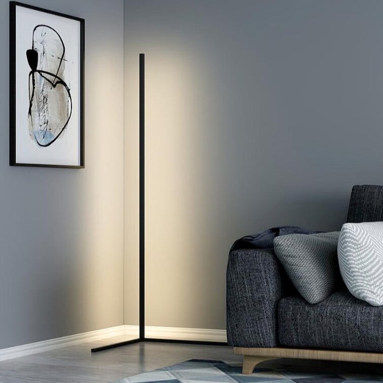 Smart LED Corner Lamp – Minimalist Standing Corner Lamp with Dimmable Lighting