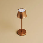 The Pipe Mini Copper Rechargeable Table Lamp | Cordless Rechargeable, Dimmable & 3 Light Modes