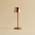 The Pipe Mini Copper Rechargeable Table Lamp | Cordless Rechargeable, Dimmable & 3 Light Modes