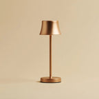 The Pipe Mini Copper Rechargeable Table Lamp | Cordless Rechargeable, Dimmable & 3 Light Modes