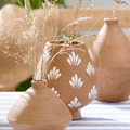 Decorative Vase 'Inez' Terracotta
