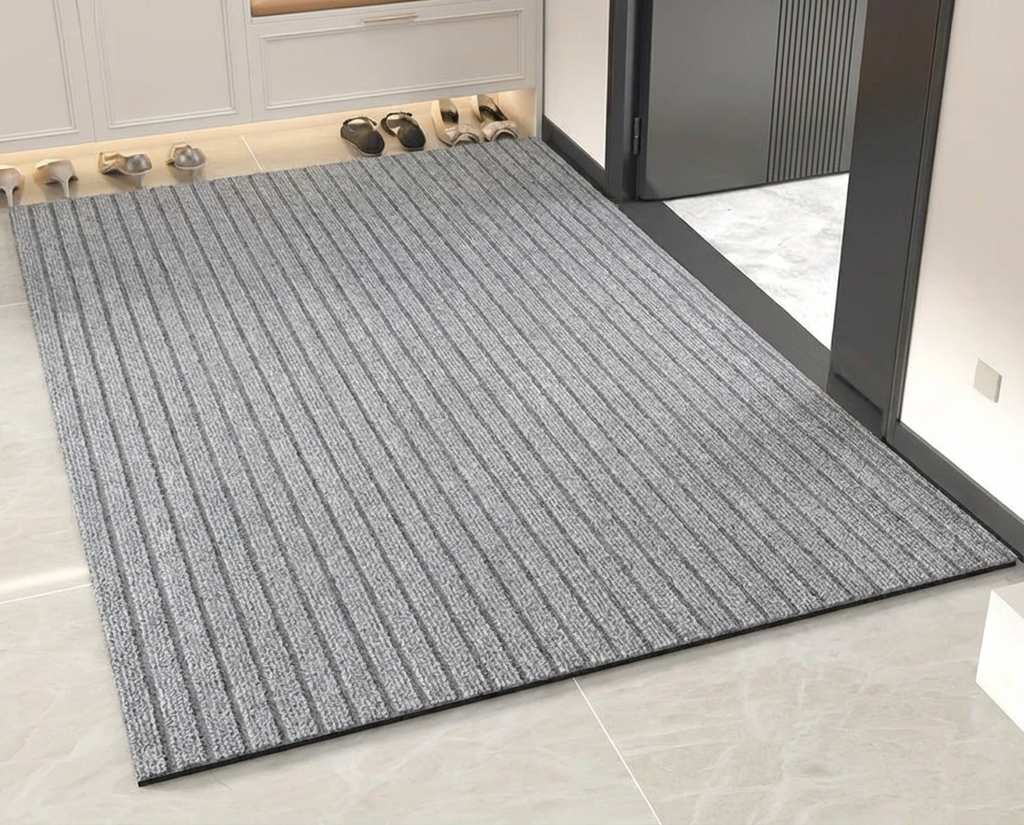 Non-Slip Outdoor Doormat Extra Large | Ribbed PVC Entrance Mat