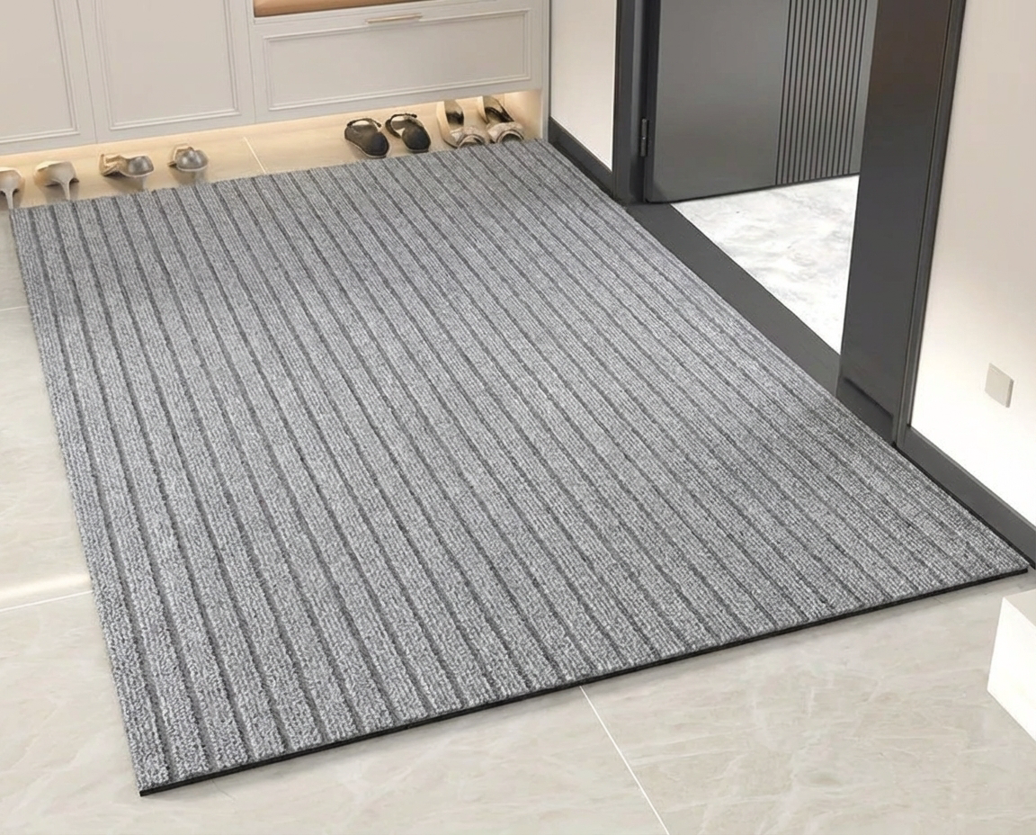 Non-Slip Outdoor Doormat Extra Large | Ribbed PVC Entrance Mat