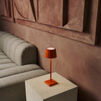Wouter Orange Blossom Rechargeable Table Lamp | Dimmable, Cordless & Up to 120 Hours of Battery Life
