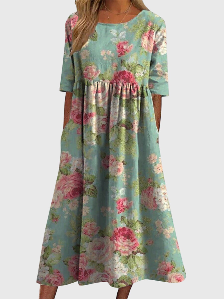 Elegant Flattering Dress for Every Occasion - Effortless Style 1