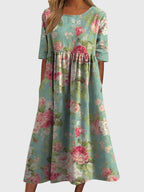 Elegant Flattering Dress for Every Occasion - Effortless Style 1