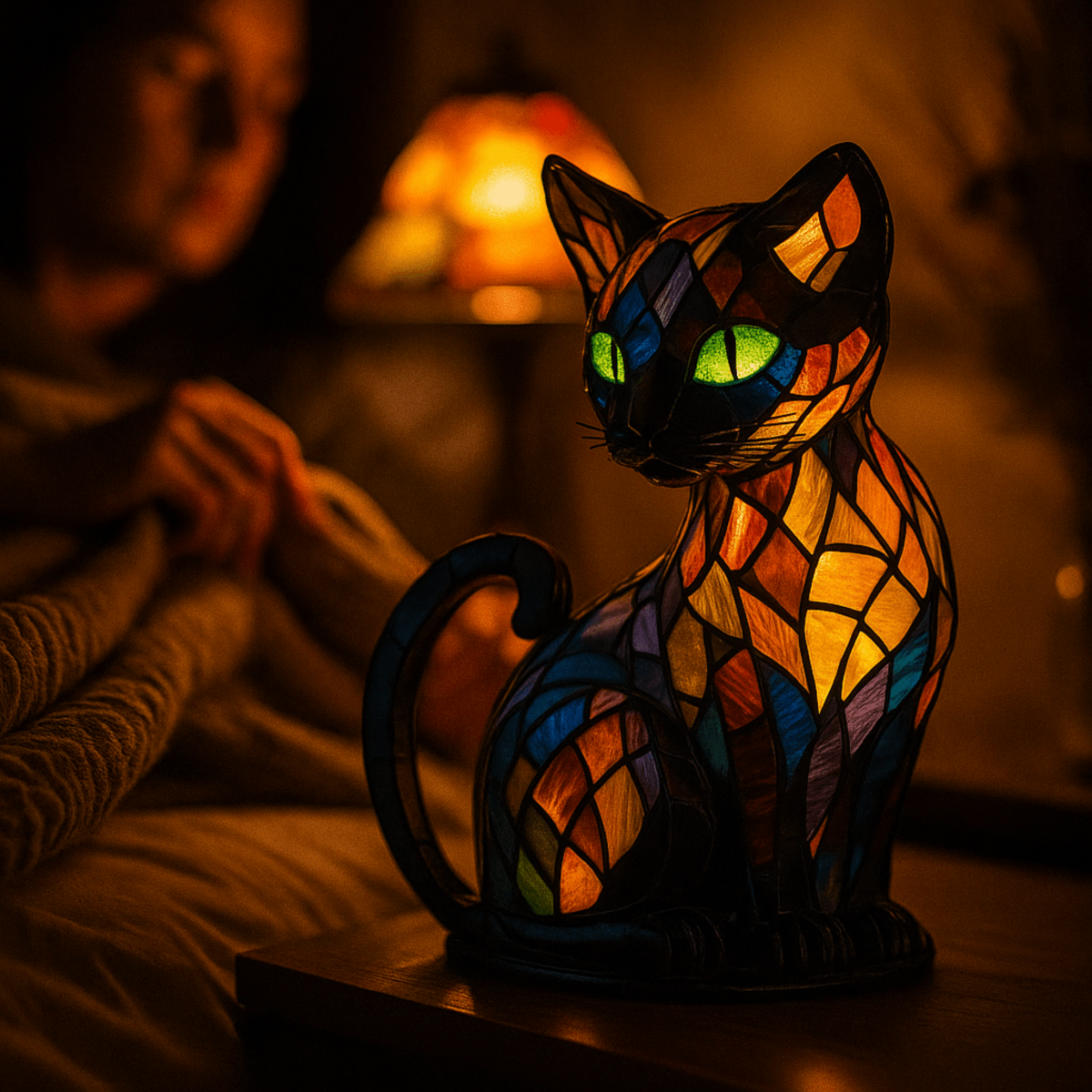 Felina - Playful LED Cat Night Light with Soft Ambient Lighting