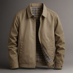 Bramwell | Men's Classic Harrington Zip Bomber Jacket