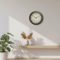 Timeless Vintage | Antique Wooden Wall Clock | Rustic Retro Charm & Nostalgic Elegance for Your Home