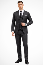 Men's 3 Piece Suit Notch Lapel - Slim Fit Occasion Suit