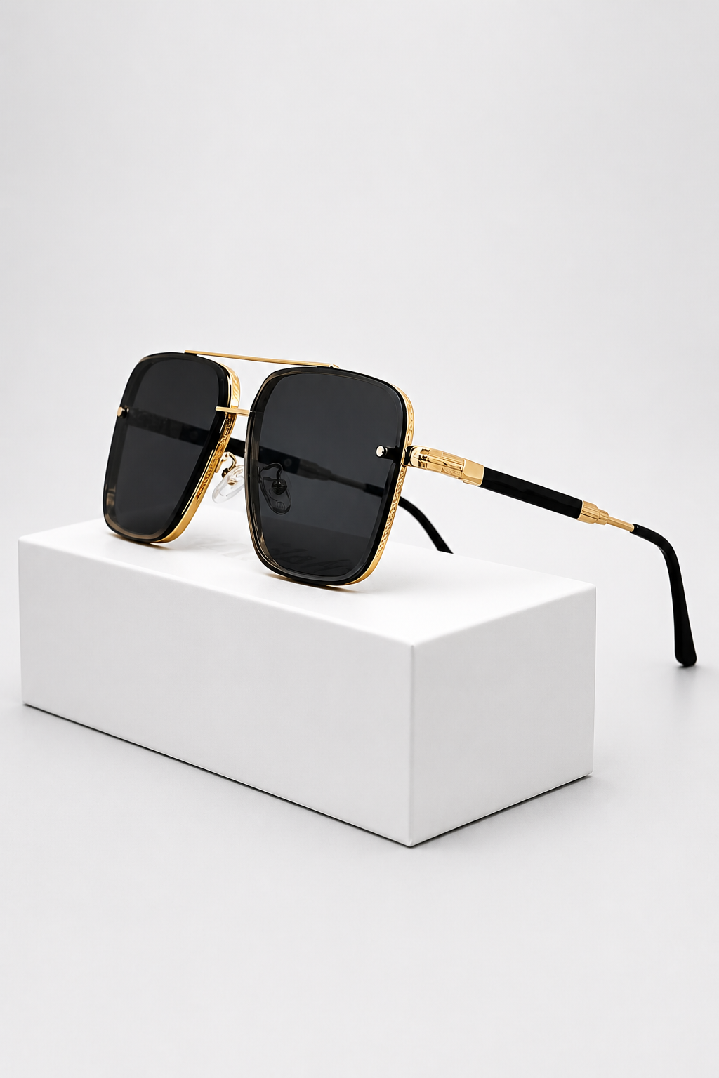 Aviator Sunglasses Gold Frame with UV400 Gradient Lens