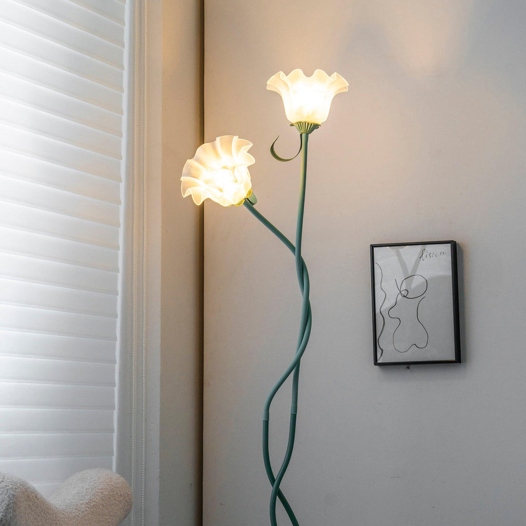Fiorielle – Elegant Floral Floor Lamp