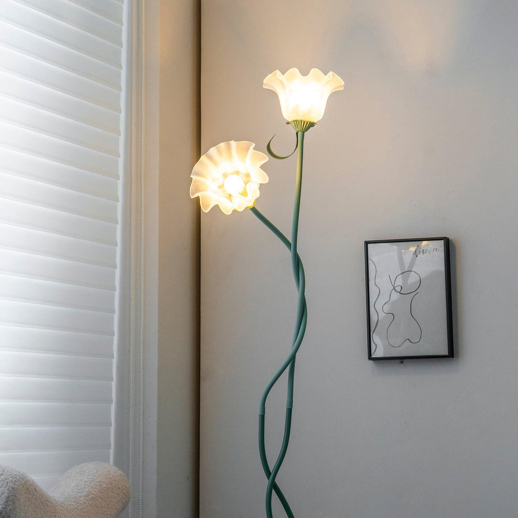 Fiorielle – Elegant Floral Floor Lamp