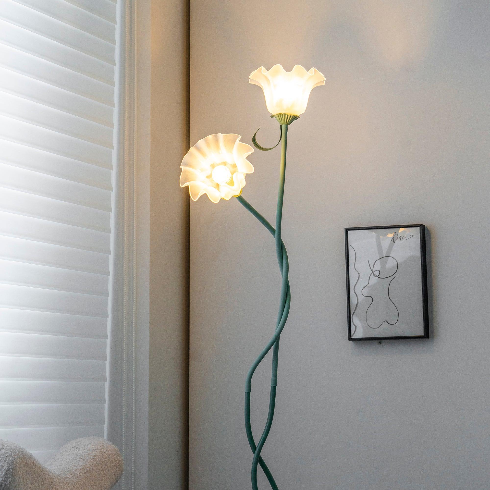 Fiorielle – Elegant Floral Floor Lamp