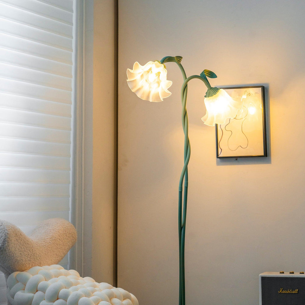 Fiorielle – Elegant Floral Floor Lamp