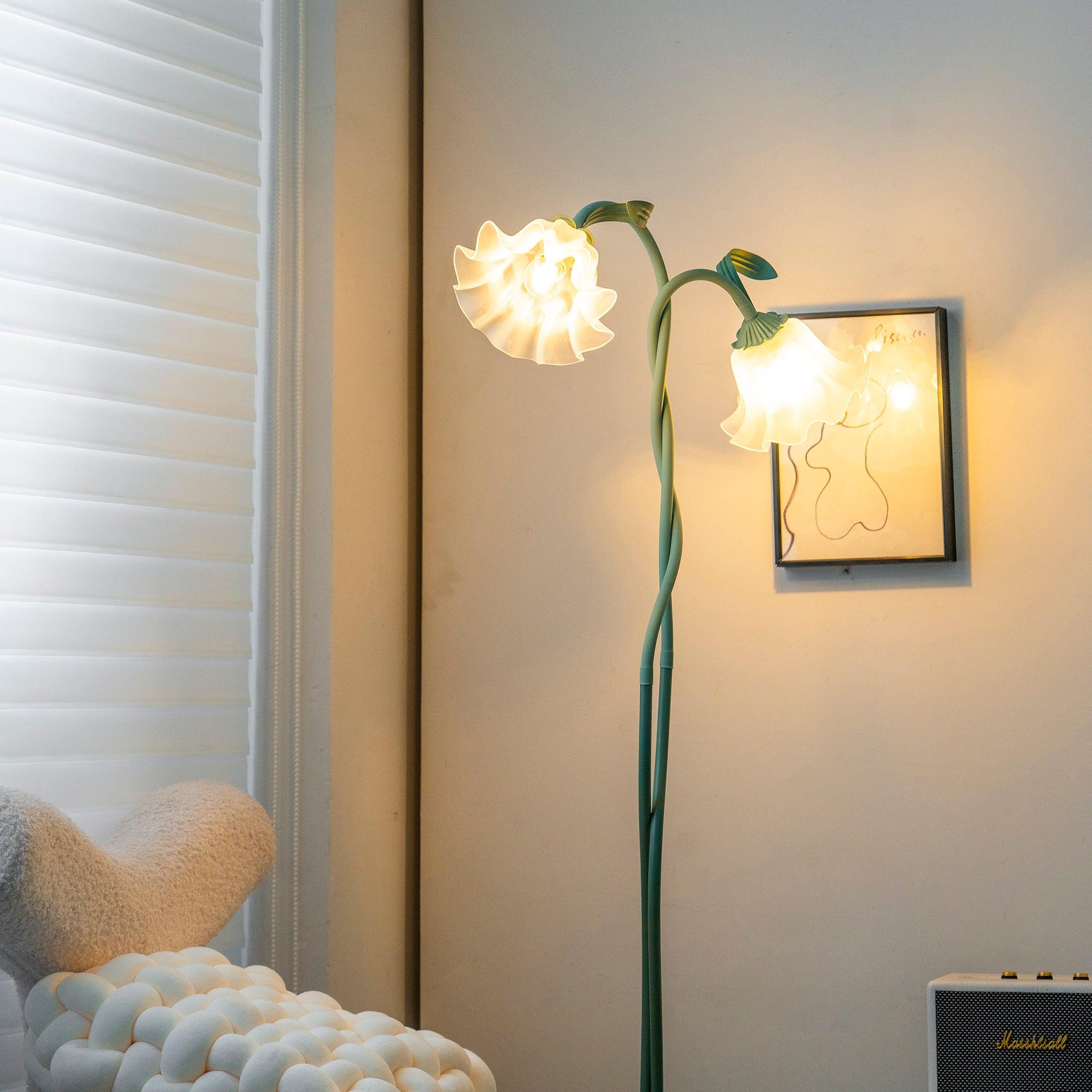 Fiorielle – Elegant Floral Floor Lamp