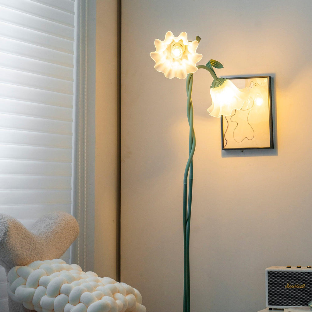 Fiorielle – Elegant Floral Floor Lamp
