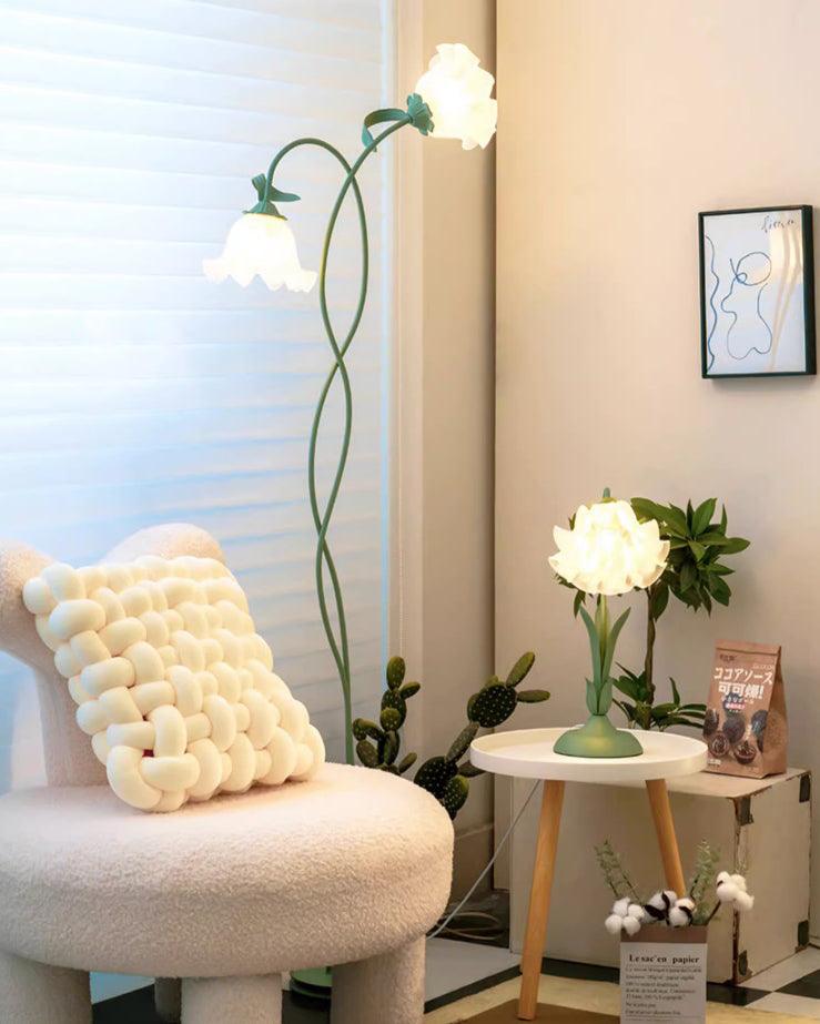 Fiorielle – Elegant Floral Floor Lamp