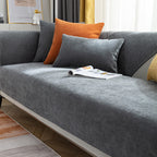 Non-Slip Chenille Sofa Cover - Soft Couch Protector