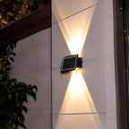 Auristia - Waterproof LED Solar Wall Lamp for Outdoor Use with Up & Down Lighting