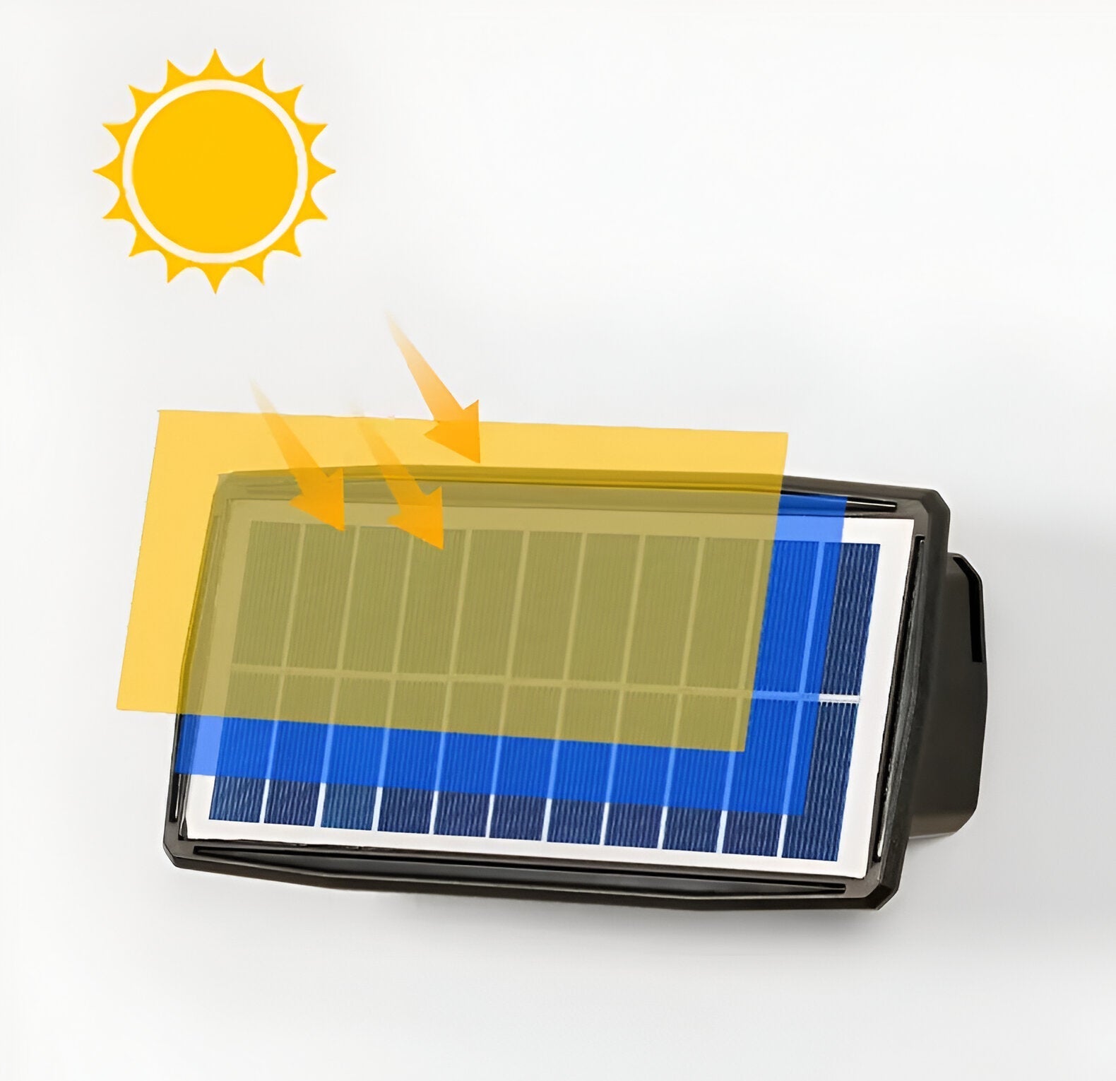 Auristia - Waterproof LED Solar Wall Lamp for Outdoor Use with Up & Down Lighting