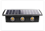 Auristia - Waterproof LED Solar Wall Lamp for Outdoor Use with Up & Down Lighting