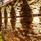 Auristia - Waterproof LED Solar Wall Lamp for Outdoor Use with Up & Down Lighting