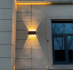 Auristia - Waterproof LED Solar Wall Lamp for Outdoor Use with Up & Down Lighting