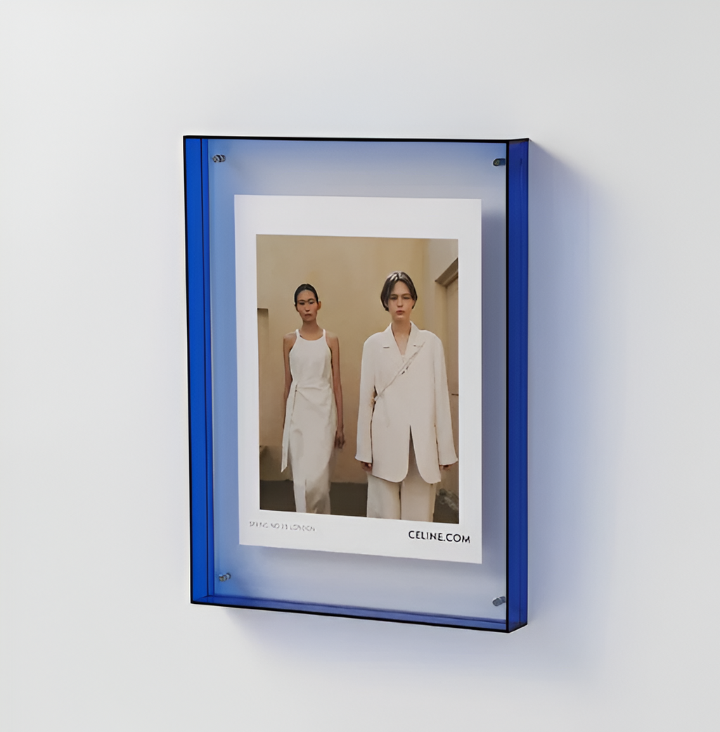 Transparent Acrylic Photo Frame with Minimalist Design