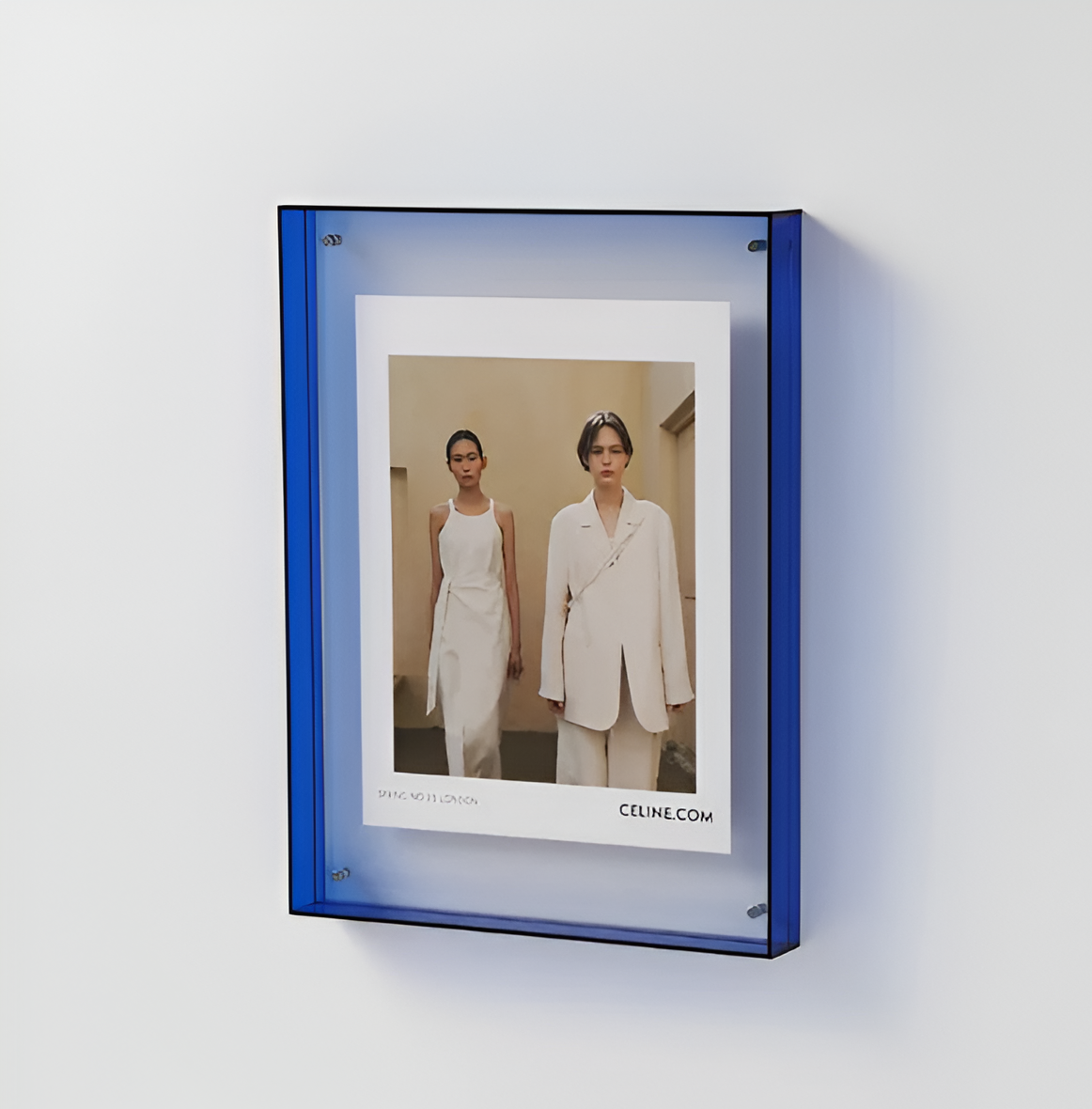 Transparent Acrylic Photo Frame with Minimalist Design