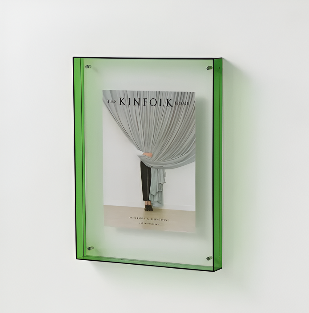 Transparent Acrylic Photo Frame with Minimalist Design