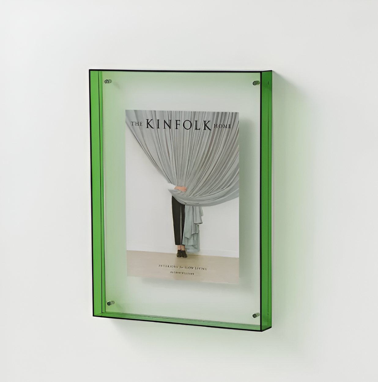 Transparent Acrylic Photo Frame with Minimalist Design
