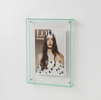 Transparent Acrylic Photo Frame with Minimalist Design