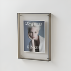 Transparent Acrylic Photo Frame with Minimalist Design