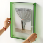 Transparent Acrylic Photo Frame with Minimalist Design
