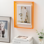 Transparent Acrylic Photo Frame with Minimalist Design