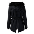 Women's Winter Coat – Thick Hooded Parka, Water-Resistant