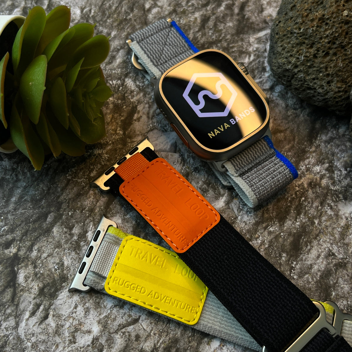 Apple Watch Strap - Adjustable Stretch Fabric Loop Band
