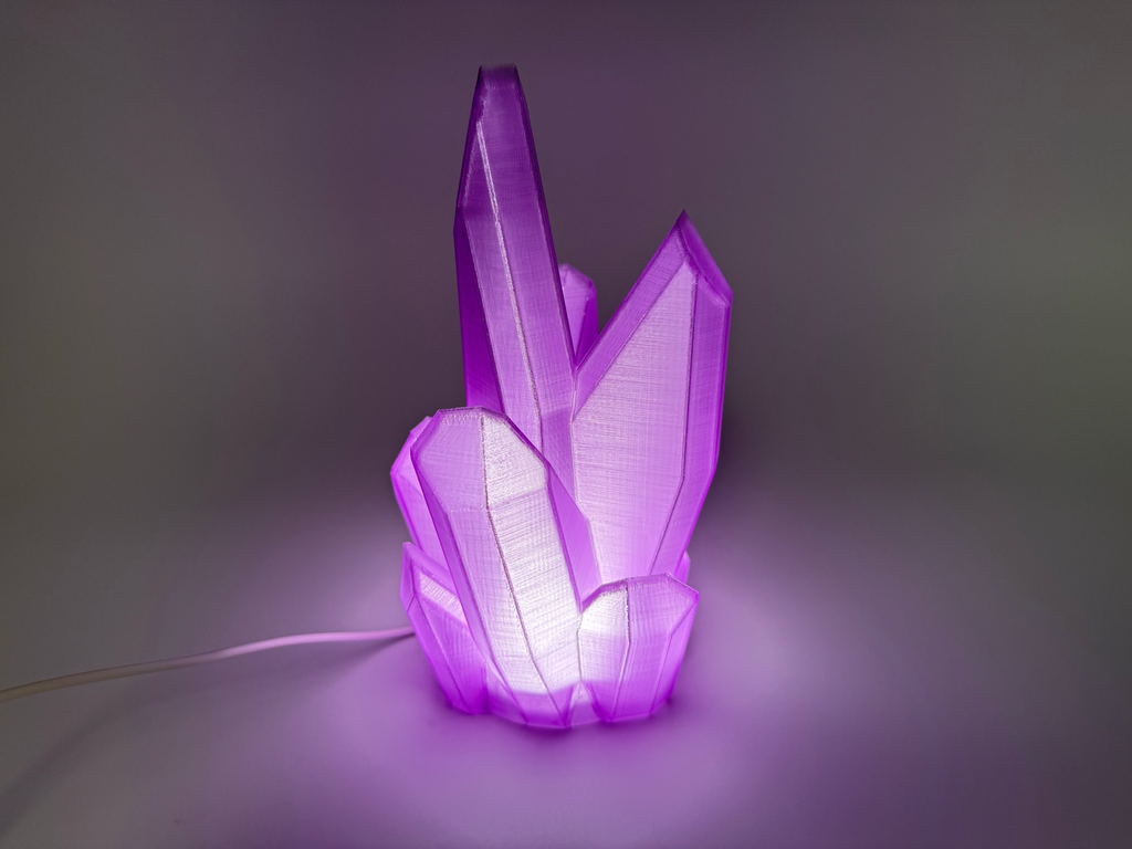 Crystal LED Lamp - Premium Quality