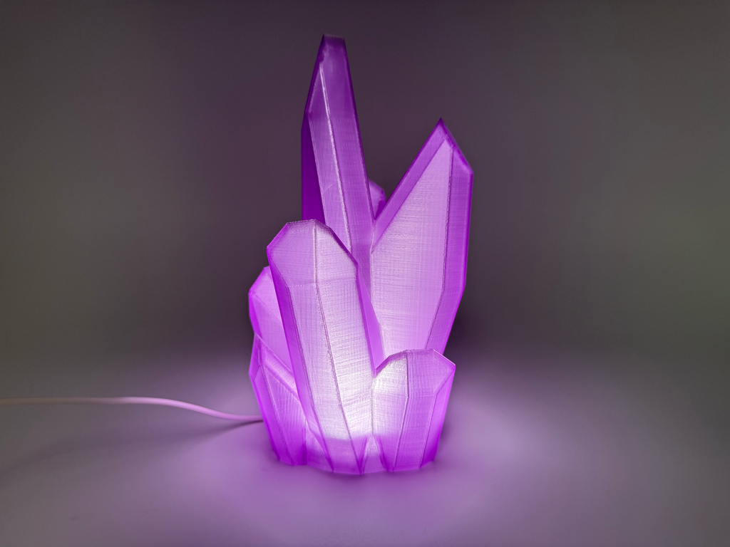 Crystal LED Lamp - Premium Quality